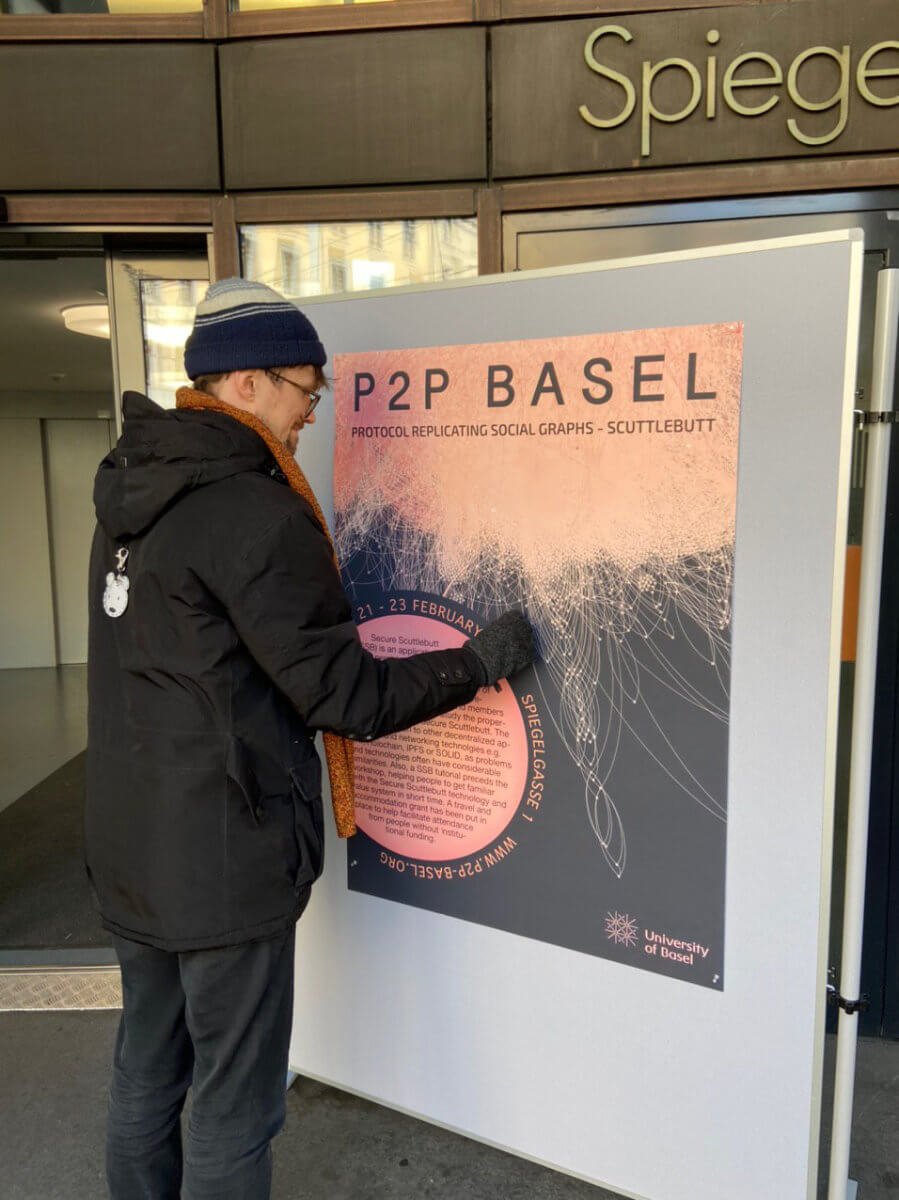 Secure Scuttlebutt conference in Basel, early 2020